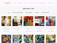 Tablet Screenshot of abstract-art.org